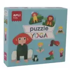 Puzzle duo expressions yoga 3 Apli Dla dziecka Zabawki Puzzle