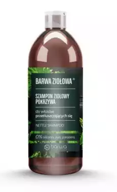 Ziołowa szampon ziołowy do włosów przetłuszczających się Pokrzywa 480ml Zdrowie i uroda Kosmetyki i akcesoria Pielęgnacja i stylizacja włosów Szampony do włosów