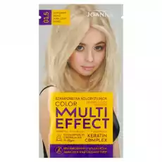 Joanna Multi Effect color Szamponetka koloryzująca ultrajasny blond 015 35 g Zdrowie i uroda Kosmetyki i akcesoria Pielęgnacja i stylizacja włosów Farby i szampony koloryzujące