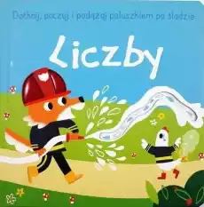 Dotknij poczuj i podążaj po śladzie Liczby Książki Dla dzieci