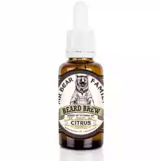 Mr Bear Family Citrus olejek do brody o zapachu cytrusów 30 ml Zdrowie i uroda Zestawy kosmetyczne Zestawy dla mężczyzn Zestawy do pielęgnacji brodywąsów