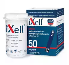 IXELL TD4331 paski testowe x 50 sztuk Zdrowie i uroda Zdrowie Sprzęt medyczny