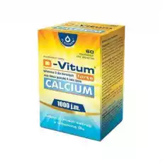 DVitum forte Calcium 60 tabletek Zdrowie i uroda