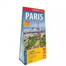 Comfortmap Paris Paryż 115000 Książki Literatura podróżnicza