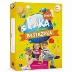 Paka szkolnego bystrzaka 1 Gry i pomoce edukacyjne dla klasy pierwszej szkoły podstawowej Książki Podręczniki i lektury