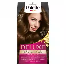 Schwarzkopf Palette Deluxe OilCare Color farba do włosów trwale koloryzująca z mikroolejkami 760 465 Olśniewający Brąz Zdrowie i uroda Kosmetyki i akcesoria Pielęgnacja i stylizacja włosów Farby i szampony koloryzujące