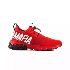 Buty treningowe damskie LABELLAMAFIA SNEAKERS RED Odzież obuwie dodatki Obuwie damskie