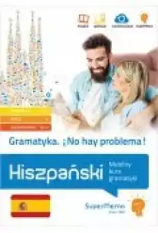 Gramatyka No hay problema Hiszpański Mobilny kurs gramatyki poziom podstawowy A1A2 średni B1 Książki Audiobooki Nauka Języków