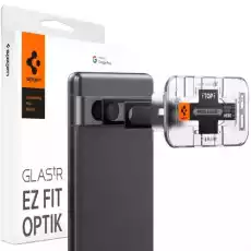 Szkło na aparat Spigen GlastR Ez Fit Optik 2Pack do Pixel 7A czarne Telefony i akcesoria Akcesoria telefoniczne Folie ochronne