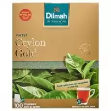 Dilmah Finest Ceylon Gold Klasyczna czarna herbata 100 x 2 g Artykuły Spożywcze Herbata