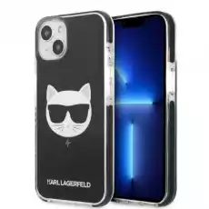 Karl Lagerfeld KLHCP13MTPECK iPhone 13 61 hardcase czarnyblack Choupette Head Telefony i akcesoria Akcesoria telefoniczne Etui