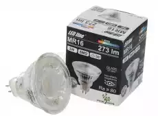 Żarówka LED MR16 SMD 1014V ACDC 3W 273lm 36 Dom i ogród Wyposażenie wnętrz Oświetlenie Akcesoria do oświetlenia Źródła światła Żarówki LED