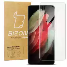 Folia hydrożelowa na ekran Bizon Glass Hydrogel Oppo Reno 6 5G 2 sztuki Telefony i akcesoria Akcesoria telefoniczne Folie ochronne