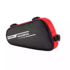 Rockbros torebka rowerowa pod górną rurę 12l czarnoczerwona b75r 30180075002 Sport i rekreacja