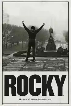 Rocky Balboa A Million To One Shot plakat Dom i ogród Wyposażenie wnętrz Dekoracja Obrazy i plakaty