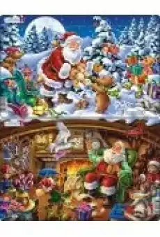 Układanka Święty Mikołaj z prezentami Midi Dla dziecka Zabawki Puzzle
