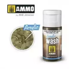 Ammo Acrylic Wash Brown Wash for Dark Yellow Dla dziecka Zabawki Rowerki i inne pojazdy dla dzieci