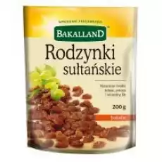 Bakalland Rodzynki sułtańskie 200 g Artykuły Spożywcze Bakalie i suszone owoce