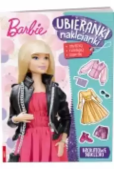 Barbie Ubieranki naklejanki Książki Dla dzieci