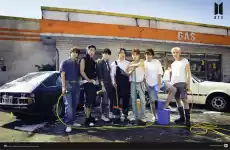 BTS Gas Station plakat Dom i ogród Wyposażenie wnętrz Dekoracja Obrazy i plakaty