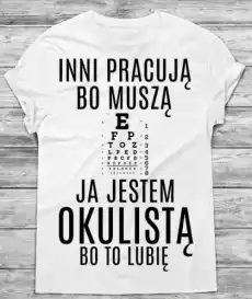 koszulka dla okulisty Odzież obuwie dodatki Odzież męska Koszulki męskie