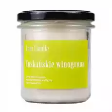 ŚWIECA SOJOWA TOSKAŃSKIE WINOGRONA 300 ml YOUR CANDLE Dom i ogród Wyposażenie wnętrz Świece i aromaterapia