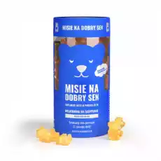 Noble Health Misie na dobry sen 60 żelek Artykuły Spożywcze