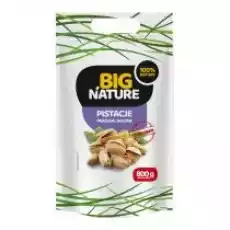 Big Nature Pistacje prażone solone Duża Paka 800 g Artykuły Spożywcze Bakalie i suszone owoce