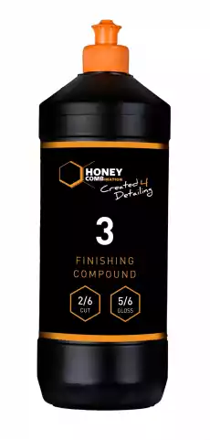 Honey Combination Finishing Compound 3 wykończeniowa pasta polerska do twardych lakierów baza wodna 1l Motoryzacja Pielęgnacja samochodu Pielęgnacja karoserii