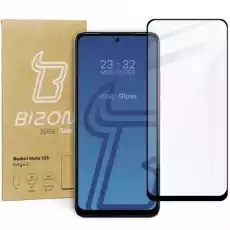 Szkło hartowane Bizon Glass Edge 2 do Xiaomi Redmi Note 12S czarne Telefony i akcesoria Akcesoria telefoniczne Folie ochronne