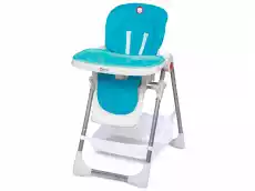 Lionelo Linn Plus Turkus krzesełko do karmienia Puzzle Dla dziecka Akcesoria dla dzieci Karmienie dziecka Krzesełka do karmienia