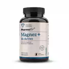 MAGNEZ Z WITAMINĄ B6 ACTIV BEZGLUTENOWY 120 KAPSUŁEK 8137 g PHARMOVIT CLASSIC Zdrowie i uroda