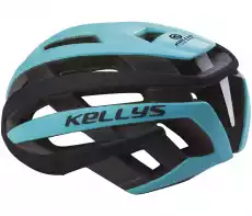 Kask Kellys RESULT blue matt Sport i rekreacja Rowery i akcesoria Odzież rowerowa