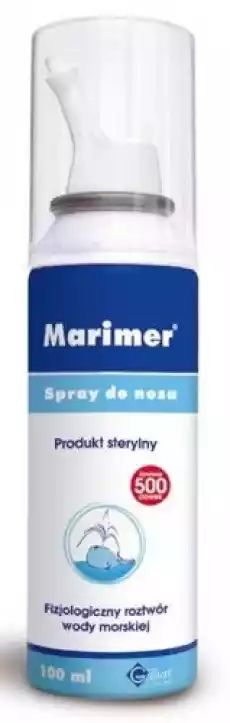 MARIMER spray 100ml Zdrowie i uroda Zdrowie Leki Przeziębienie i grypa