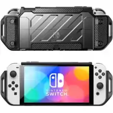 Etui Supcase UB Pro Nintendo Switch Oled przezroczystoczarne Telefony i akcesoria Akcesoria telefoniczne Pokrowce i kabury do telefonów