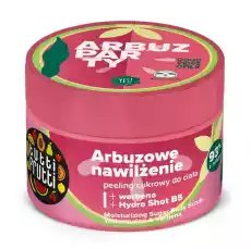 Farmona Tutti Frutti nawilżający peeling cukrowy do ciała Arbuz i Werbena Hydro Shot B5 300g Zdrowie i uroda Kosmetyki i akcesoria Pielęgnacja ciała Balsamy mleczka peelingi do ciała