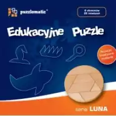 Puzzle drewniane Seria Luna Puzzlomatic Gry Gry planszowe