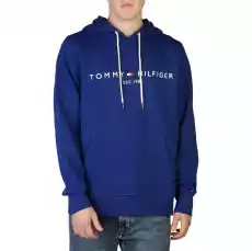 Bluza marki Tommy Hilfiger model MW0MW11599 kolor Niebieski Odzież męska Sezon JesieńZima Odzież obuwie dodatki