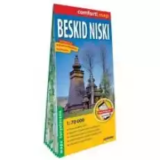 Comfort map Beskid Niski 170 000 Książki Literatura podróżnicza