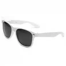 Klasyczne okulary przeciwsłoneczne białe nerdy NR151 Odzież obuwie dodatki Galanteria i dodatki Okulary