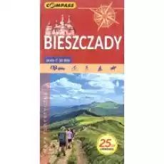 Mapa turystyczna Bieszczady 150 000 Książki Literatura podróżnicza