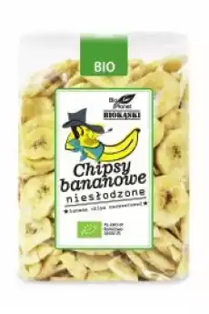 Chipsy bananowe niesłodzone Artykuły Spożywcze Zdrowa żywność