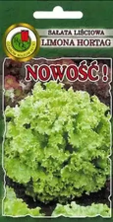 PNOS Sałata liściasta Limona Hortag 1g Dom i ogród Ogród Kwiaty i nasionacebulki
