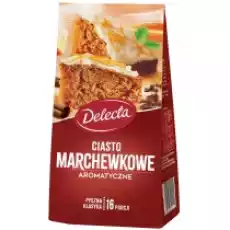 Delecta Ciasto marchewkowe 410 g Artykuły Spożywcze Produkty sypkie