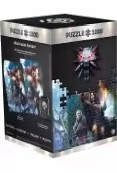 Puzzle 1000 el The Witcher Wiedźmin Yennefer Dla dziecka Zabawki Puzzle