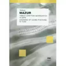 Tabele chwytów akordowych na gitarę Książki Kultura i sztuka