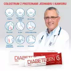 DIABETEGEN FORTE maść wspomagająca gojenie 40 g Zdrowie i uroda Kosmetyki i akcesoria Pielęgnacja ciała Balsamy mleczka peelingi do ciała