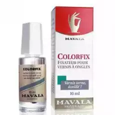 Mavala Colorfix bezbarwny utwardzacz lakieru z akrylem 10ml Zdrowie i uroda Kosmetyki i akcesoria Manicure i pedicure Podkłady utwardzacze odżywki