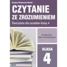 Czytanie ze zrozumieniem Ćwiczenia dla klasy 4 Szkoła Podstawowa Książki Podręczniki i lektury