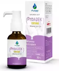 Krople ProADEK retinol 30 ml Avitale Artykuły Spożywcze